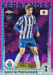 ysNp 020/125zUEFA TbJ[J[h 187 Martim Fernandes FC Porto (x[XJ[h/ROOKIE) 2025 Topps Japan Edition