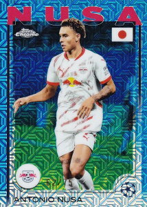 �y�u���[�p������ 62/75�zUEFA �T�b�J�[�J�[�h 175 Antonio Nusa RB Leipzig (�x�[�X�J�[�h) 2025 Topps Japan Edition