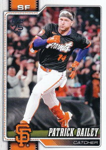 MLB �x�[�X�{�[���J�[�h 7 Patrick Bailey �T���t�����V�X�R�E�W���C�A���c (BASE/BASE SET) 2026 Topps Series 1