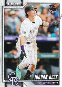 MLB �x�[�X�{�[���J�[�h 12 Jordan Beck �R�����h�E���b�L�[�Y (BASE/BASE SET) 2026 Topps Series 1