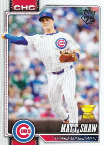 MLB �x�[�X�{�[���J�[�h 27 Matt Shaw �V�J�S�E�J�u�X (BASE/BASE SET) 2026 Topps Series 1