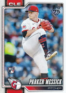 MLB �x�[�X�{�[���J�[�h 67 Parker Messick �N���[�u�����h�E�K�[�f�B�A���Y (BASE/BASE SET/Rookie) 2026 Topps Series 1