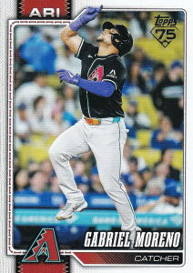 MLB �x�[�X�{�[���J�[�h 71 Gabriel Moreno �A���]�i�E�_�C�������h�o�b�N�X (BASE/BASE SET) 2026 Topps Series 1