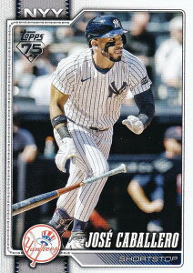 MLB �x�[�X�{�[���J�[�h 88 Jose Caballero �j���[���[�N�E�����L�[�X (BASE/BASE SET) 2026 Topps Series 1