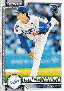 MLB �x�[�X�{�[���J�[�h 90 Yoshinobu Yamamoto ���T���[���X�E�h�W���[�X (BASE/BASE SET) 2026 Topps Series 1