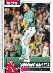 MLB �x�[�X�{�[���J�[�h 101 Ceddanne Rafaela �{�X�g���E���b�h�\�b�N�X (BASE/BASE SET) 2026 Topps Series 1