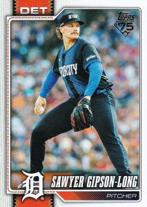 MLB �x�[�X�{�[���J�[�h 108 Sawyer Gipson-Long �f�g���C�g�E�^�C�K�[�X (BASE/BASE SET) 2026 Topps Series 1