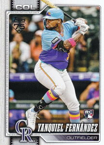 MLB �x�[�X�{�[���J�[�h 116 Yanquiel Fernandez �R�����h�E���b�L�[�Y (BASE/BASE SET/Rookie) 2026 Topps Series 1