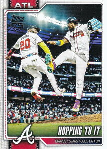 MLB �x�[�X�{�[���J�[�h 118 Ronald Acuna Jr. �A�g�����^�E�u���[�u�X (BASE/BASE SET/Combo Card/Checklist) 2026 Topps Series 1