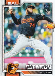 MLB �x�[�X�{�[���J�[�h 128 Felix Bautista �{���`���A�E�I���I�[���Y (BASE/BASE SET) 2026 Topps Series 1