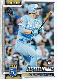 MLB �x�[�X�{�[���J�[�h 138 Jac Caglianone �J���U�X�V�e�B�E���C�����Y (BASE/BASE SET/Rookie) 2026 Topps Series 1