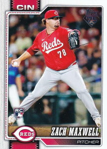 MLB �x�[�X�{�[���J�[�h 143 Zach Maxwell �V���V�i�e�B�E���b�Y (BASE/BASE SET/Rookie) 2026 Topps Series 1