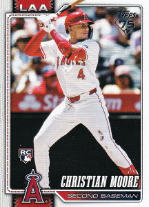 MLB �x�[�X�{�[���J�[�h 147 Christian Moore ���T���[���X�E�G���[���X (BASE/BASE SET/Rookie) 2026 Topps Series 1