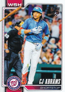 MLB �x�[�X�{�[���J�[�h 152 CJ Abrams ���V���g���E�i�V���i���Y (BASE/BASE SET) 2026 Topps Series 1