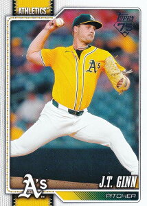 MLB �x�[�X�{�[���J�[�h 153 J.T. Ginn �A�X���`�b�N�X (BASE/BASE SET) 2026 Topps Series 1