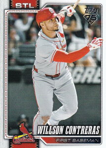 MLB �x�[�X�{�[���J�[�h 180 Willson Contreras �Z���g���C�X�E�J�[�W�i���X (BASE/BASE SET) 2026 Topps Series 1