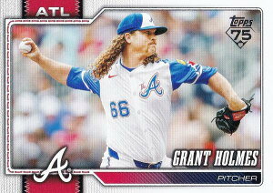 MLB �x�[�X�{�[���J�[�h 182 Grant Holmes �A�g�����^�E�u���[�u�X (BASE/BASE SET) 2026 Topps Series 1