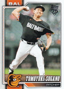 MLB �x�[�X�{�[���J�[�h 185 Tomoyuki Sugano �{���`���A�E�I���I�[���Y (BASE/BASE SET) 2026 Topps Series 1