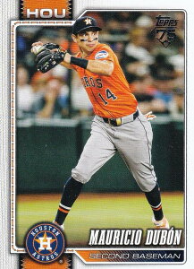 MLB �x�[�X�{�[���J�[�h 191 Mauricio Dubon �q���[�X�g���E�A�X�g���Y (BASE/BASE SET) 2026 Topps Series 1