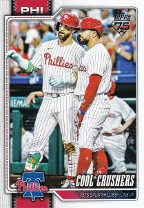 MLB �x�[�X�{�[���J�[�h 197 Bryce Harper �t�B���f���t�B�A�E�t�B���[�Y (BASE/BASE SET/Combo Card/Checklist) 2026 Topps Series 1