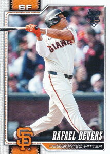 MLB �x�[�X�{�[���J�[�h 219 Rafael Devers �T���t�����V�X�R�E�W���C�A���c (BASE/BASE SET) 2026 Topps Series 1
