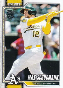 MLB �x�[�X�{�[���J�[�h 225 Max Schuemann �A�X���`�b�N�X (BASE/BASE SET) 2026 Topps Series 1