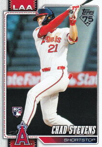 MLB �x�[�X�{�[���J�[�h 232 Chad Stevens ���T���[���X�E�G���[���X (BASE/BASE SET/Rookie) 2026 Topps Series 1