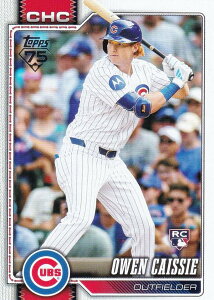 MLB �x�[�X�{�[���J�[�h 233 Owen Caissie �V�J�S�E�J�u�X (BASE/BASE SET/Rookie) 2026 Topps Series 1