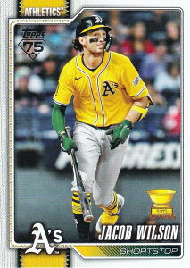 MLB �x�[�X�{�[���J�[�h 240 Jacob Wilson �A�X���`�b�N�X (BASE/BASE SET) 2026 Topps Series 1