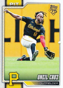 MLB �x�[�X�{�[���J�[�h 246 Oneil Cruz �s�b�c�o�[�O�E�p�C���[�c (BASE/BASE SET) 2026 Topps Series 1