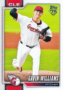 MLB �x�[�X�{�[���J�[�h 254 Gavin Williams �N���[�u�����h�E�K�[�f�B�A���Y (BASE/BASE SET) 2026 Topps Series 1