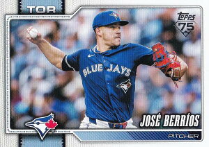 MLB �x�[�X�{�[���J�[�h 272 Jose Berrios �g�����g�E�u���[�W�F�C�Y (BASE/BASE SET) 2026 Topps Series 1