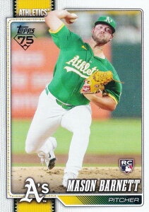MLB �x�[�X�{�[���J�[�h 273 Mason Barnett �A�X���`�b�N�X (BASE/BASE SET/Rookie) 2026 Topps Series 1