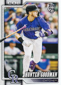 MLB �x�[�X�{�[���J�[�h 274 Hunter Goodman �R�����h�E���b�L�[�Y (BASE/BASE SET) 2026 Topps Series 1