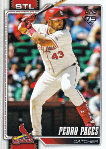 MLB �x�[�X�{�[���J�[�h 280 Pedro Pages �Z���g���C�X�E�J�[�W�i���X (BASE/BASE SET) 2026 Topps Series 1