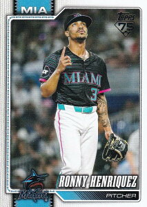 MLB �x�[�X�{�[���J�[�h 290 Ronny Henriquez �}�C�A�~�E�}�[�����Y (BASE/BASE SET) 2026 Topps Series 1