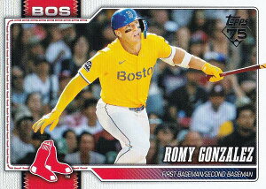 MLB �x�[�X�{�[���J�[�h 294 Romy Gonzalez �{�X�g���E���b�h�\�b�N�X (BASE/BASE SET) 2026 Topps Series 1