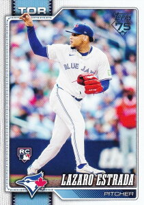 MLB �x�[�X�{�[���J�[�h 299 Lazaro Estrada �g�����g�E�u���[�W�F�C�Y (BASE/BASE SET/Rookie) 2026 Topps Series 1