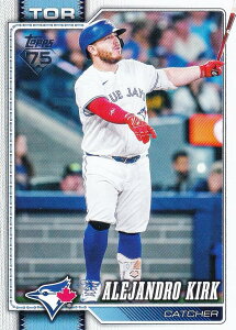 MLB �x�[�X�{�[���J�[�h 301 Alejandro Kirk �g�����g�E�u���[�W�F�C�Y (BASE/BASE SET) 2026 Topps Series 1