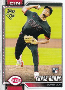MLB �x�[�X�{�[���J�[�h 312 Chase Burns �V���V�i�e�B�E���b�Y (BASE/BASE SET/Rookie) 2026 Topps Series 1
