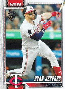 MLB �x�[�X�{�[���J�[�h 315 Ryan Jeffers �~�l�\�^�E�c�C���Y (BASE/BASE SET) 2026 Topps Series 1