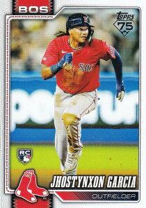 MLB �x�[�X�{�[���J�[�h 316 Jhostynxon Garcia �{�X�g���E���b�h�\�b�N�X (BASE/BASE SET/Rookie) 2026 Topps Series 1