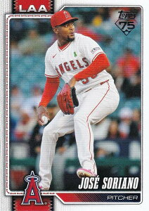 MLB �x�[�X�{�[���J�[�h 319 Jose Soriano ���T���[���X�E�G���[���X (BASE/BASE SET) 2026 Topps Series 1