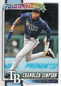 MLB �x�[�X�{�[���J�[�h 342 Chandler Simpson �^���p�x�C�E���C�Y (BASE/BASE SET/Future Stars) 2026 Topps Series 1
