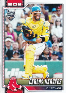 MLB �x�[�X�{�[���J�[�h 344 Carlos Narvaez �{�X�g���E���b�h�\�b�N�X (BASE/BASE SET) 2026 Topps Series 1