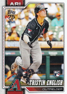 MLB �x�[�X�{�[���J�[�h 346 Tristin English �A���]�i�E�_�C�������h�o�b�N�X (BASE/BASE SET/Rookie) 2026 Topps Series 1