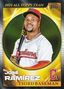MLB �x�[�X�{�[���J�[�h ATT-4 Jose Ramirez �N���[�u�����h�E�K�[�f�B�A���Y (INSERT/2025 ALL TOPPS TEAM) 2026 Topps Series 1