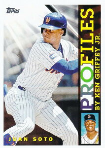 MLB �x�[�X�{�[���J�[�h TP-11 Juan Soto �j���[���[�N�E���b�c (INSERT/TOPPS PROFILES) 2026 Topps Series 1