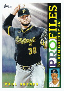 MLB �x�[�X�{�[���J�[�h TP-14 Paul Skenes �s�b�c�o�[�O�E�p�C���[�c (INSERT/TOPPS PROFILES) 2026 Topps Series 1