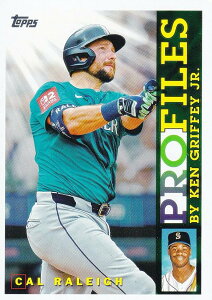 MLB �x�[�X�{�[���J�[�h TP-24 Cal Raleigh �V�A�g���E�}���i�[�Y (INSERT/TOPPS PROFILES) 2026 Topps Series 1